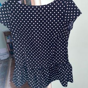 Poke a dot blouse